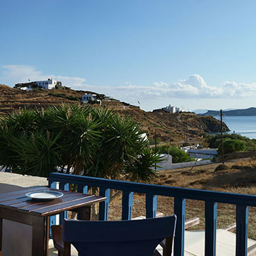 Vue sur la mer panoramique