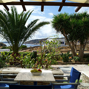 Vue sur la mer panoramique