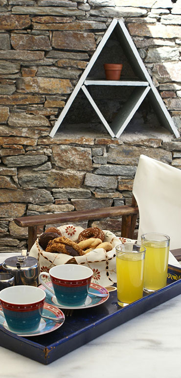 Colazione all'hotel Fasolou a Sifnos