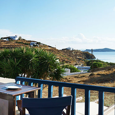 Balcony with sea view