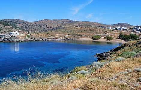 Η παραλία Φασολού στη Σίφνο