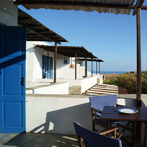 Balcony with sea view